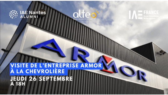 [ALTÉO] Visite de l'usine Armor à la Chevrolière