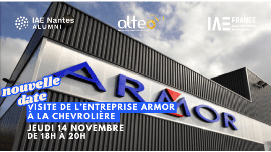 [ALTÉO] Visite de l'usine Armor à la Chevrolière